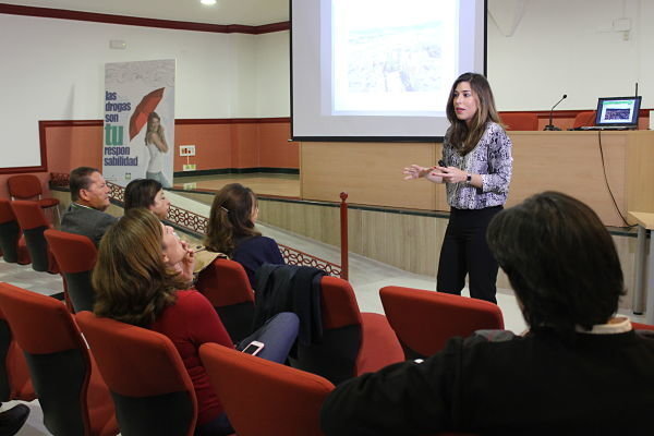 Teresa Alonso durante la presentación del Plan Local de Salud_opt
