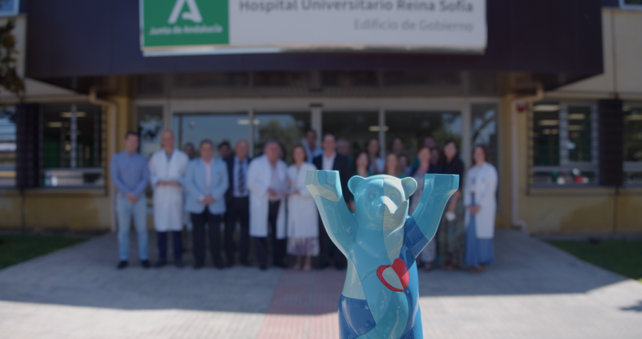 El Hospital Reina Sofía ha recibido la estatuilla de Berlin Heart (1)