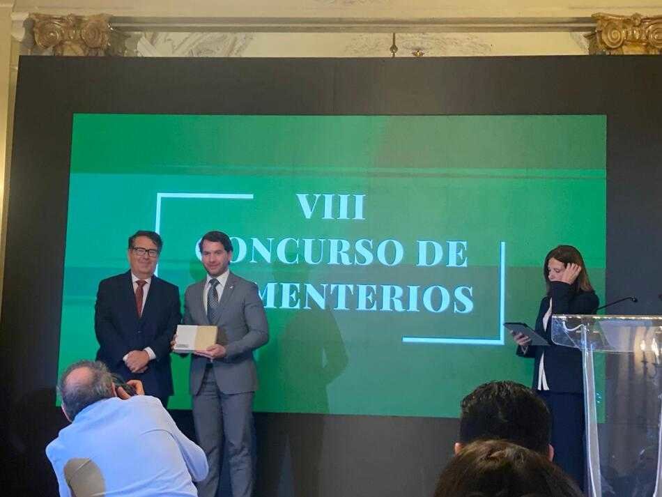 Premio 'Mejor Monumento' al Cementerio de San José en el VIII Concurso de Cementerios de España_(15-02-2024)_3