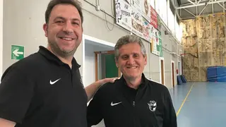 Jos&eacute; Antonio Chac&oacute;n (izq) y Antonio Ruiz (derecha) 