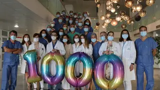 En menos de 3 a&ntilde;os el hospital ha conseguido superar el millar de intervenciones rob&oacute;ticas (1)