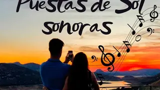 Cartel Puestas de sol sonoras en Izn&aacute;jar