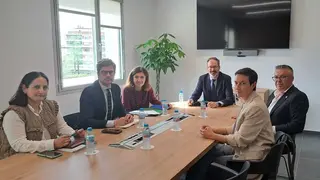 Reuni&oacute;n de trabajo con el delegado del Gobierno de la Junta en C&oacute;rdoba
