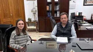 Reuni&oacute;n Presidente GDR con Alba Camacho (1)