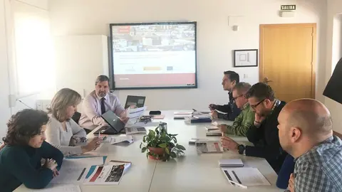 Reuni&oacute;n Manuel Lara con colectivos empresariales