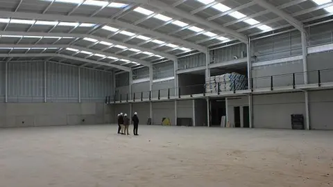 Pista deportiva del pabell&oacute;n en obras_opt