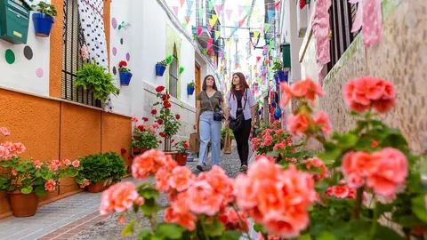 Do&ntilde;a Menc&iacute;a. Calles de las flores.
