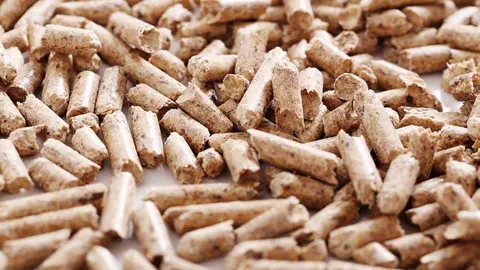 Resource. Pellets on the table