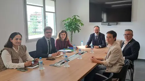 Reuni&oacute;n de trabajo con el delegado del Gobierno de la Junta en C&oacute;rdoba