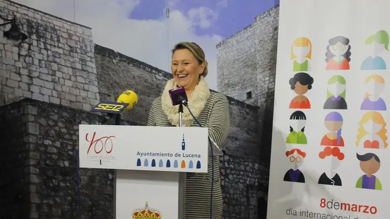 Mar Morales presenta las actividades del 8M